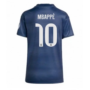 Fotbalové Dres Real Madrid Kylian Mbappe #10 Dámské Venkovní Oblečení 2025-26 Krátký Rukáv